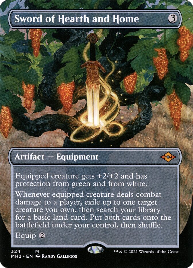 Sword of Hearth and Home - [Foil, Borderless] Modern Horizons 2 (MH2)