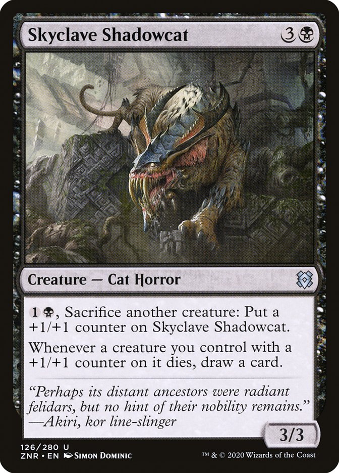 Skyclave Shadowcat - [Foil] Zendikar Rising (ZNR)
