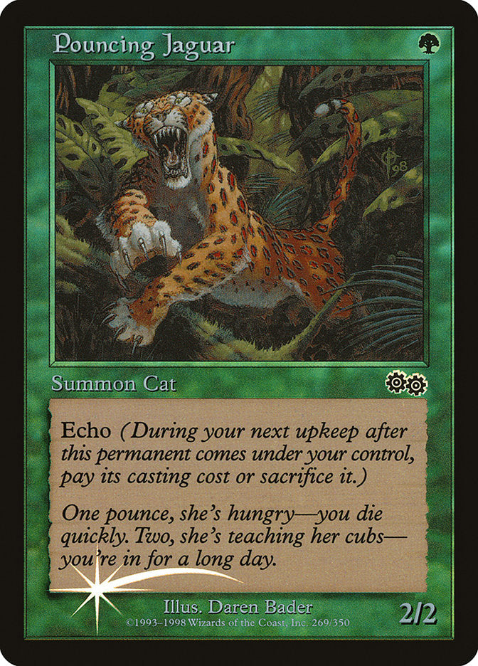 Pouncing Jaguar - [Foil, Retro Frame] Arena League 1999 (PAL99)