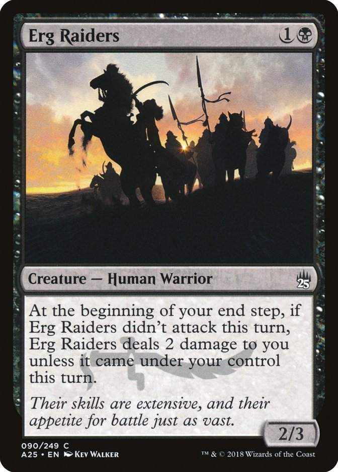 Erg Raiders - Masters 25 (A25)