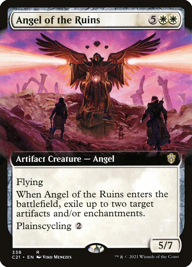 Angel of the Ruins - [Extended Art] Commander 2021 (C21)