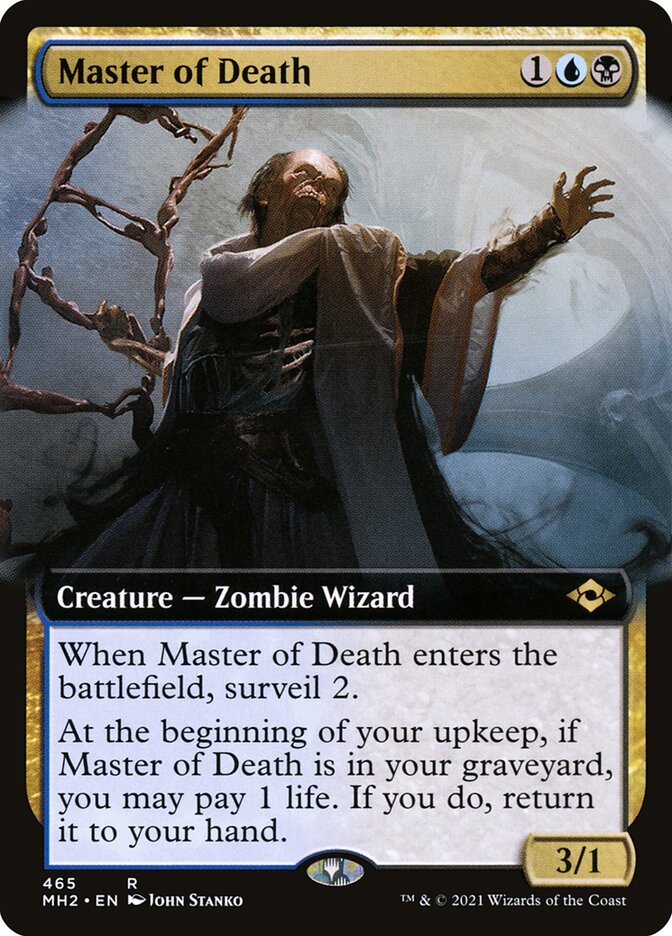 Master of Death - [Foil, Extended Art] Modern Horizons 2 (MH2)