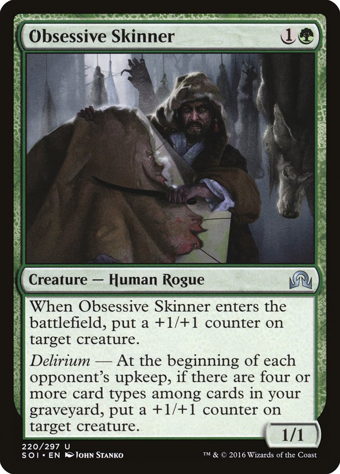 Obsessive Skinner - [Foil] Shadows over Innistrad (SOI)