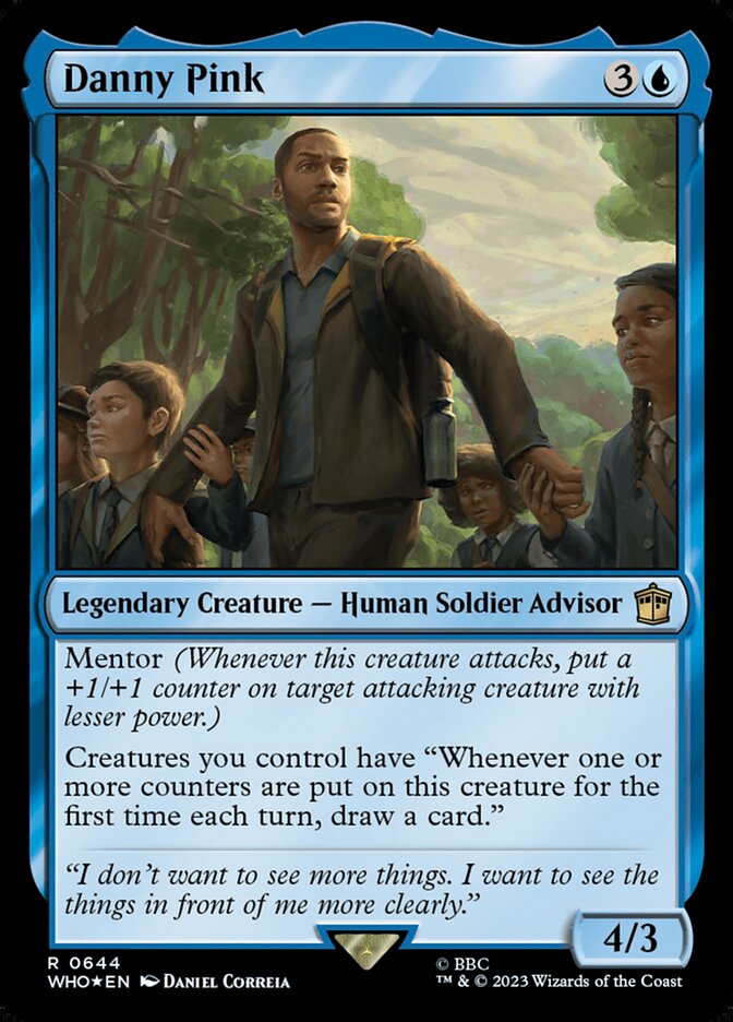 Danny Pink - [Surge Foil] Doctor Who (WHO)