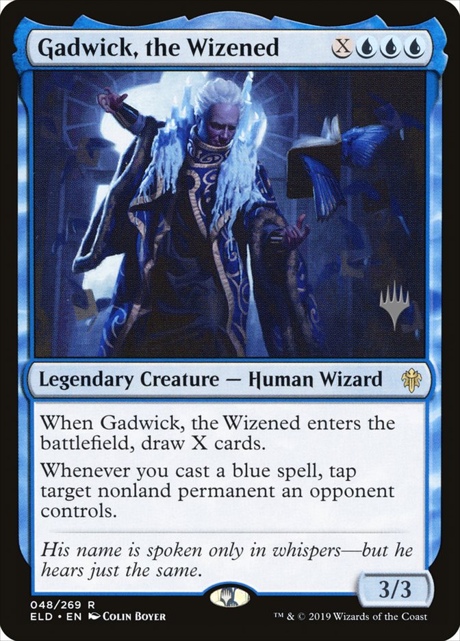 Gadwick, the Wizened - [Promo] Throne of Eldraine Promos (PELD)
