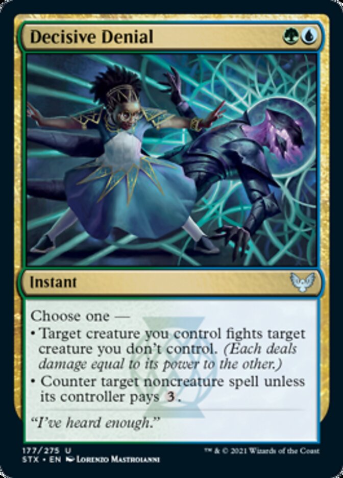 Decisive Denial - Strixhaven: School of Mages (STX)
