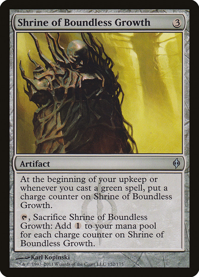 Shrine of Boundless Growth - [Foil] New Phyrexia (NPH)