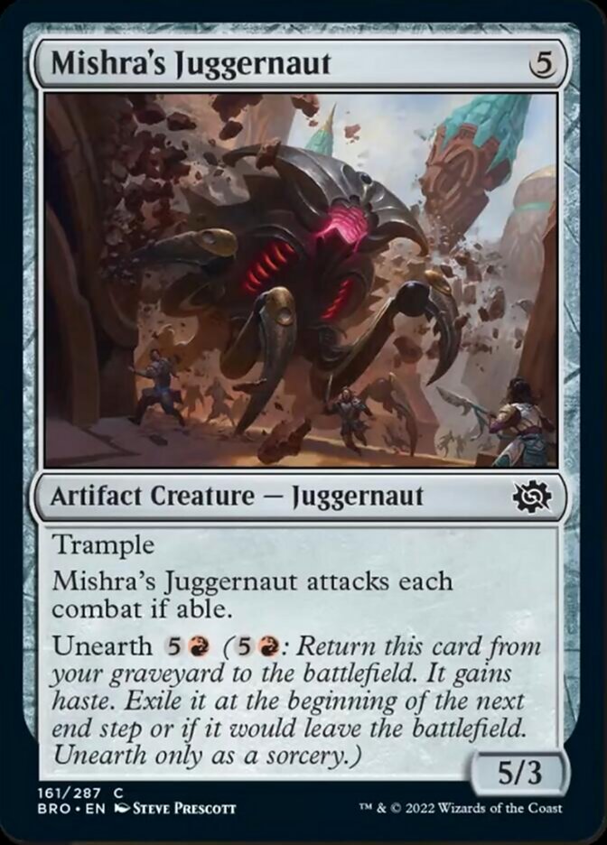 Mishra's Juggernaut - [Foil] The Brothers' War (BRO)