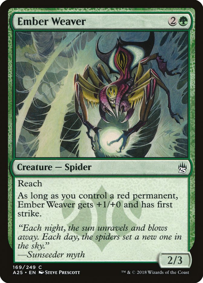 Ember Weaver - [Foil] Masters 25 (A25)