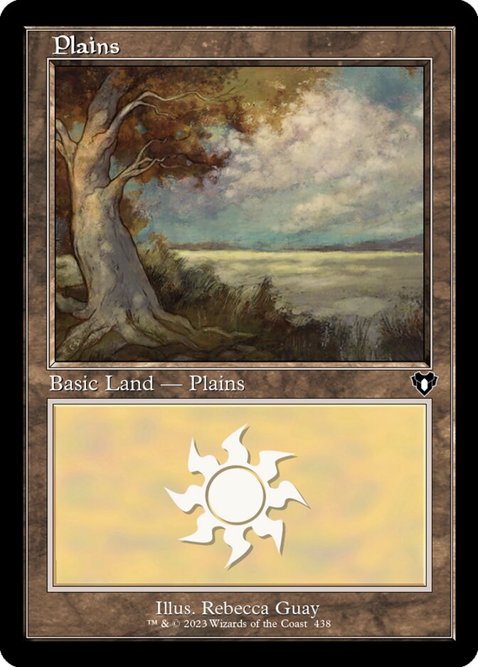 Plains (438) - [Foil] Commander Masters (CMM)