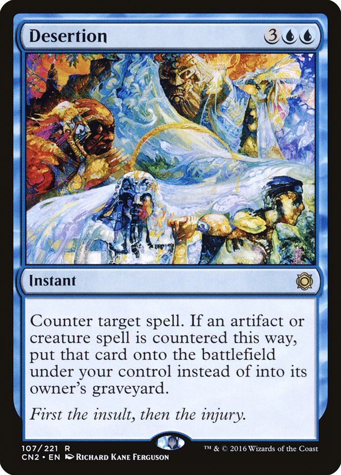 Desertion - [Foil] Conspiracy: Take the Crown (CN2)