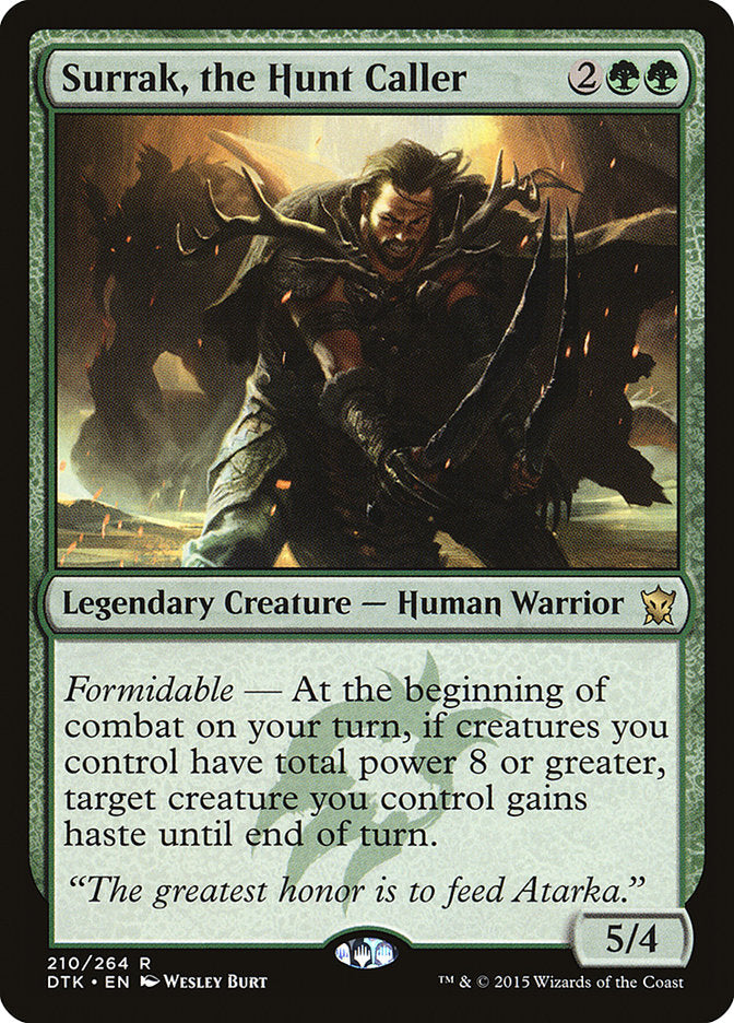 Surrak, the Hunt Caller - [Foil] Dragons of Tarkir (DTK)