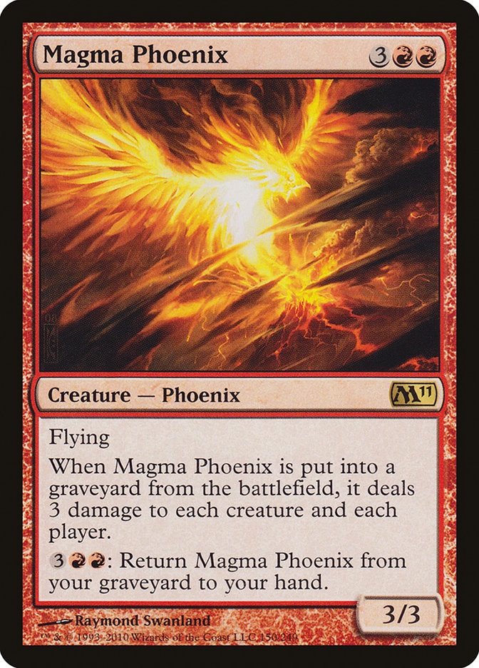Magma Phoenix - [Foil] Magic 2011 (M11)