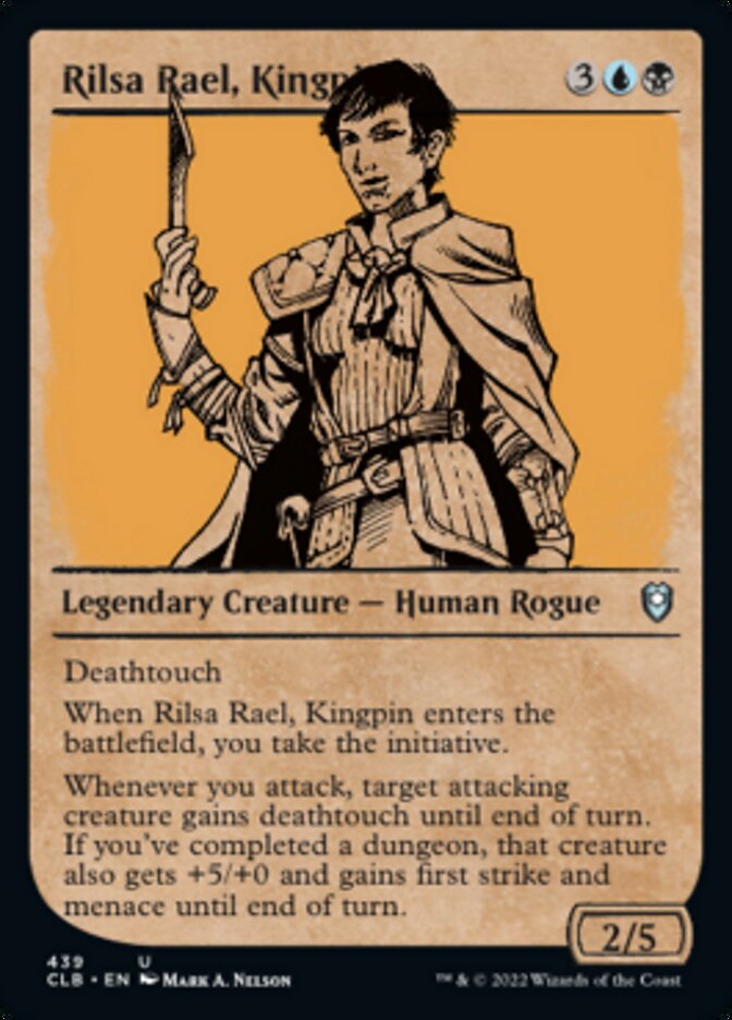 Rilsa Rael, Kingpin - [Foil, Showcase] Commander Legends: Battle for Baldur's Gate (CLB)