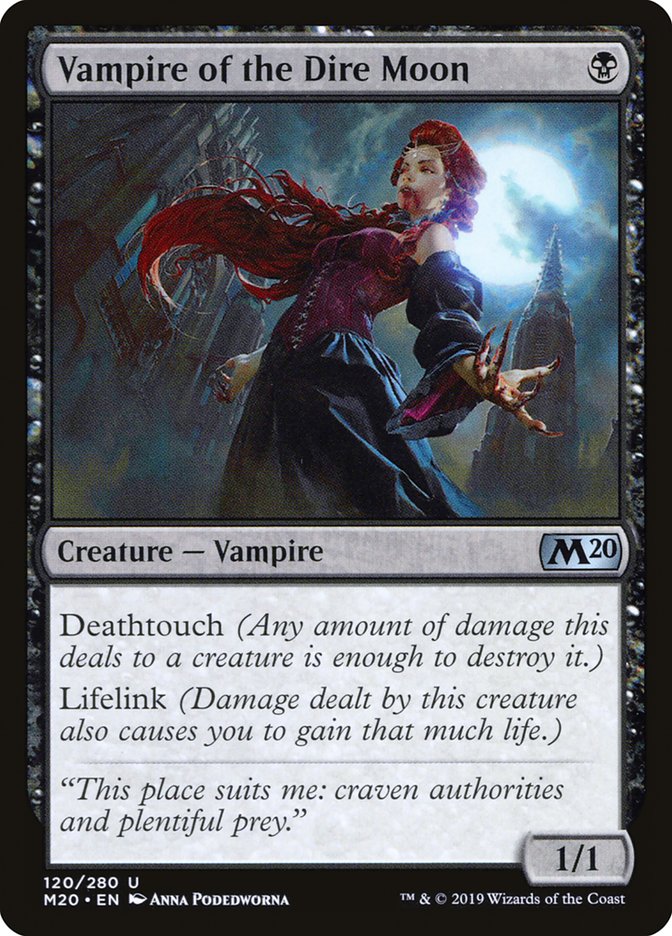 Vampire of the Dire Moon - [Foil] Core Set 2020 (M20)