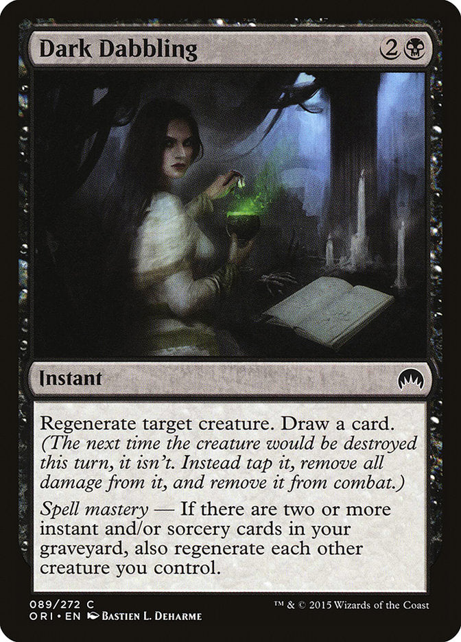 Dark Dabbling - [Foil] Magic Origins (ORI)