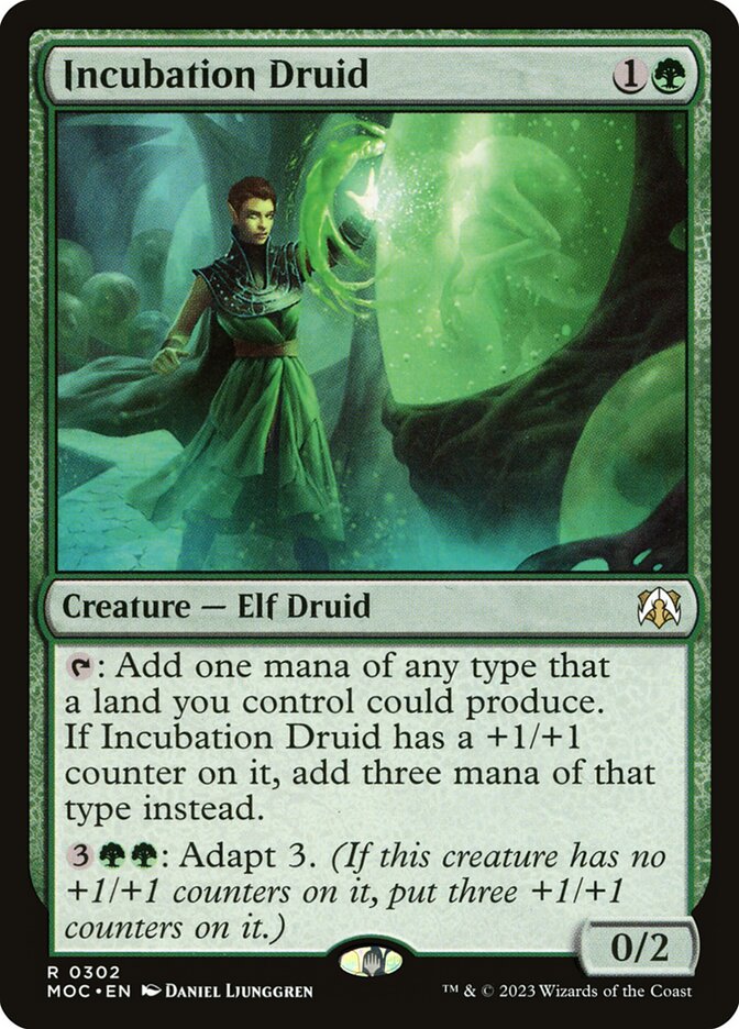 Incubation Druid - March of the Machine Commander (MOC)