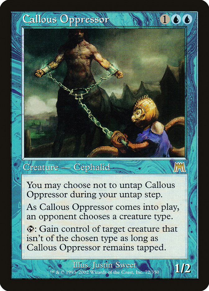 Callous Oppressor - [Retro Frame] Onslaught (ONS)