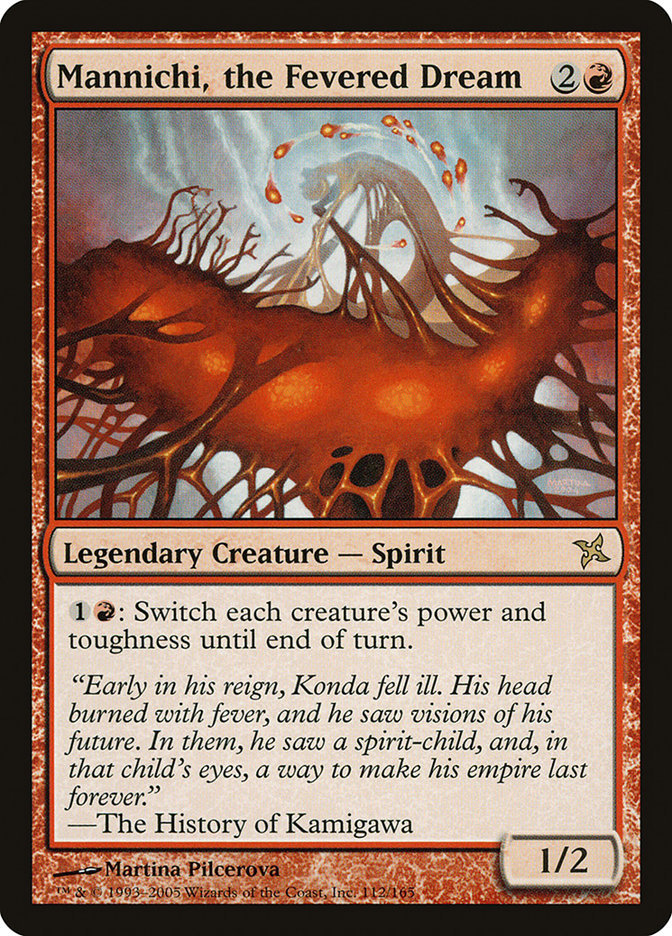 Mannichi, the Fevered Dream - [Foil] Betrayers of Kamigawa (BOK)