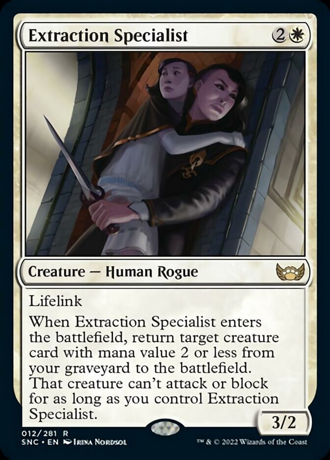 Extraction Specialist - [Foil] Streets of New Capenna (SNC)