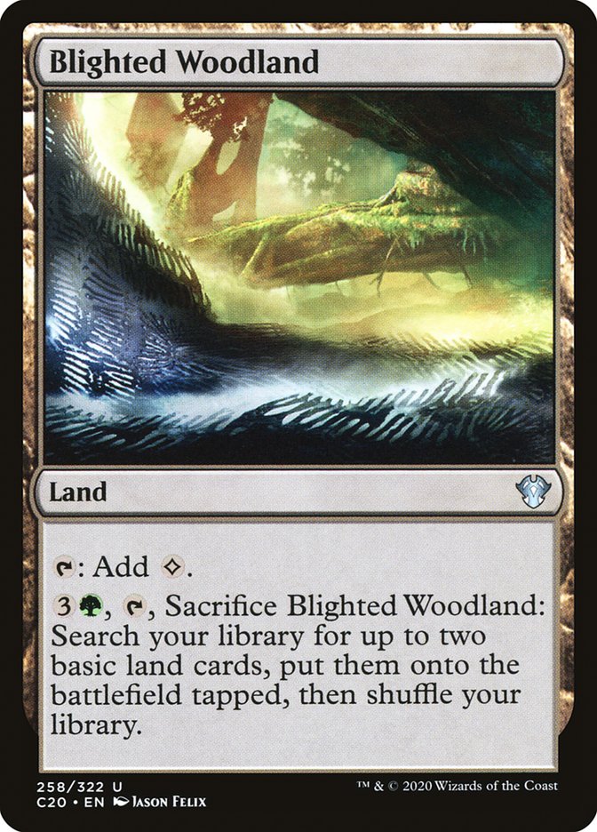 Blighted Woodland - Commander 2020 (C20)