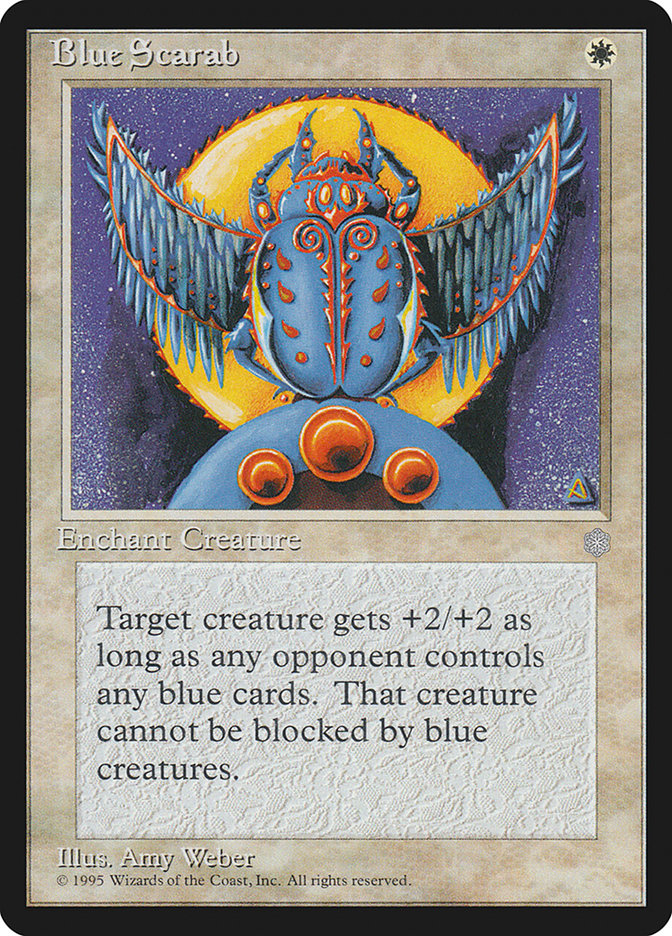 Blue Scarab - Ice Age (ICE)