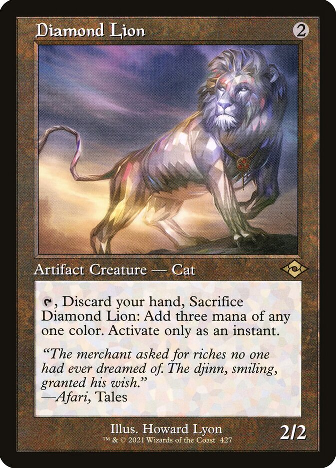 Diamond Lion - [Retro Frame] Modern Horizons 2 (MH2)
