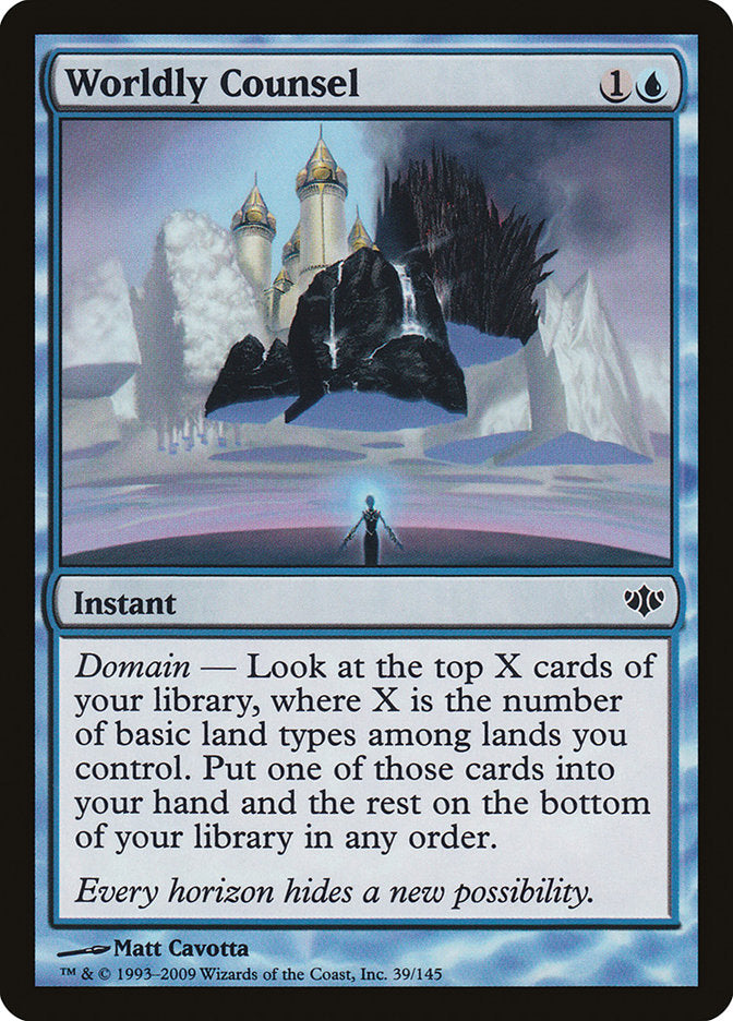Worldly Counsel - [Foil] Conflux (CON)