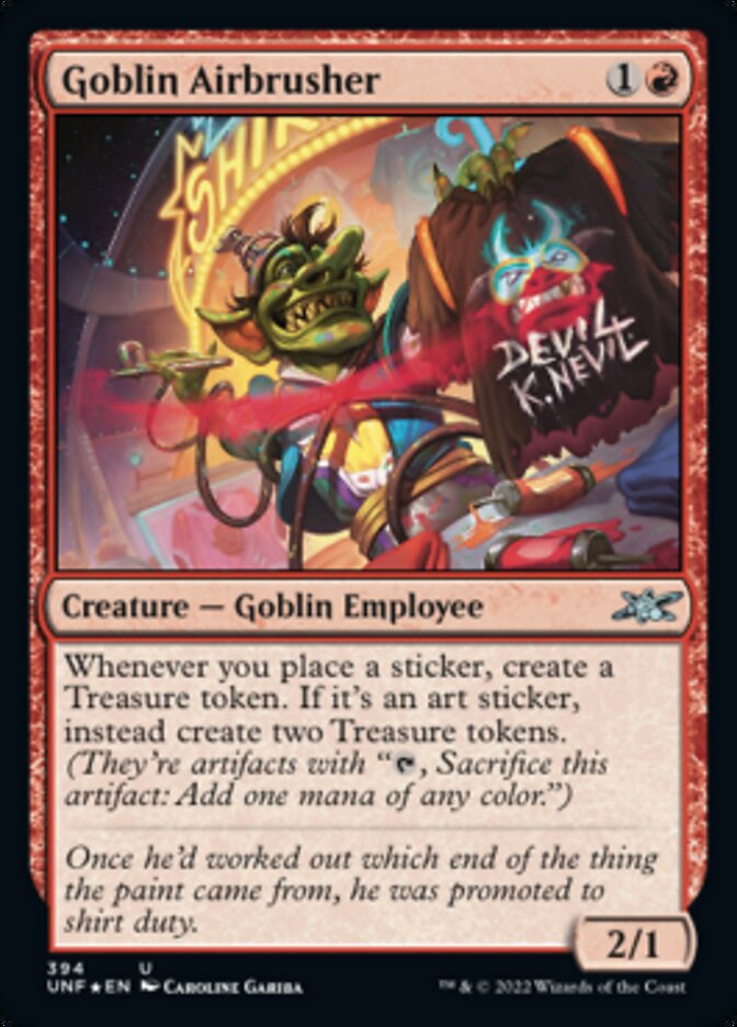 Goblin Airbrusher - [Galaxy Foil] Unfinity (UNF)