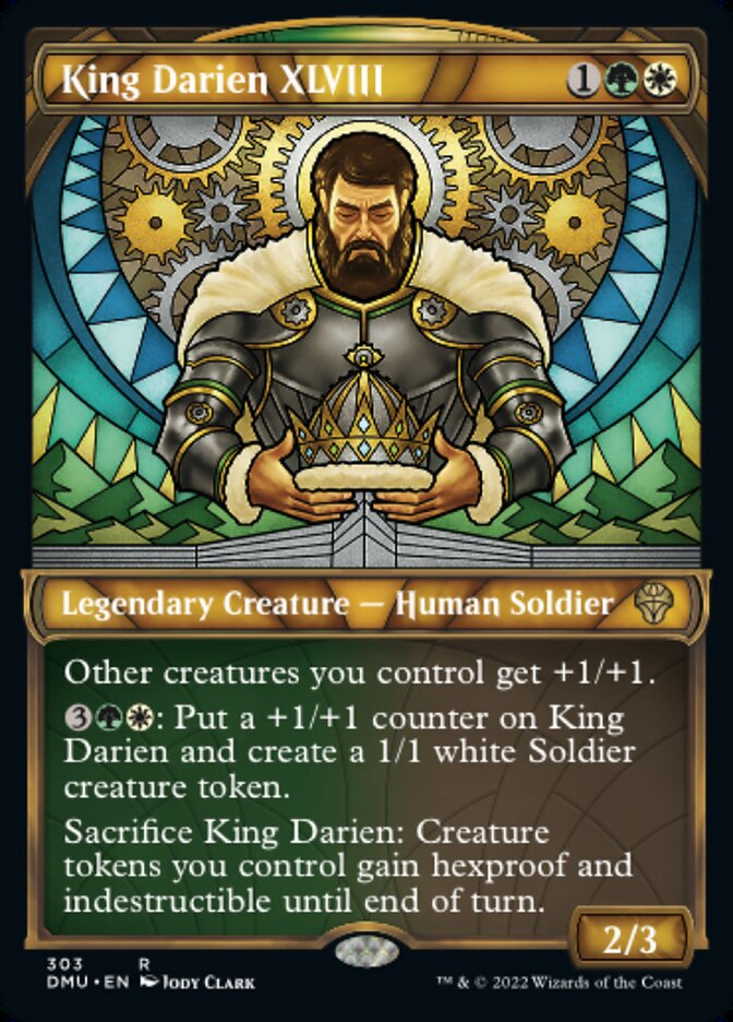 King Darien XLVIII - [Foil, Showcase] Dominaria United (DMU)