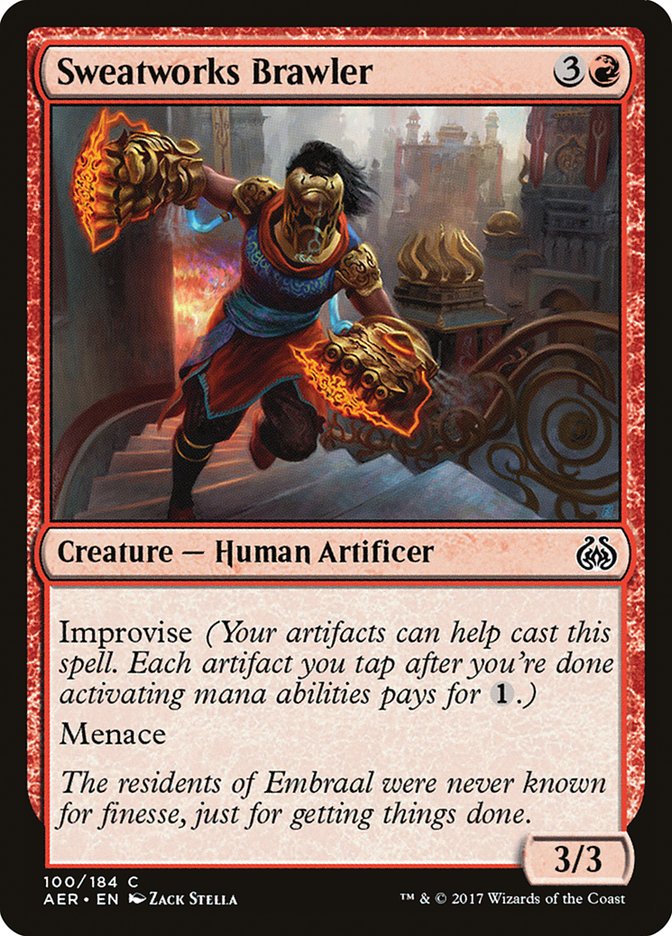 Sweatworks Brawler - [Foil] Aether Revolt (AER)