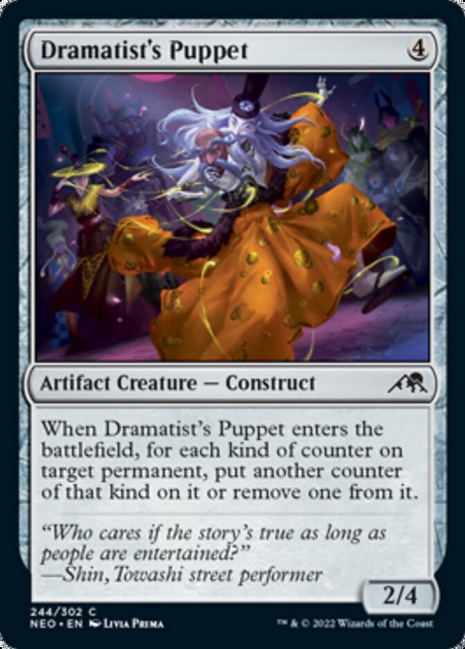 Dramatist's Puppet - [Foil] Kamigawa: Neon Dynasty (NEO)