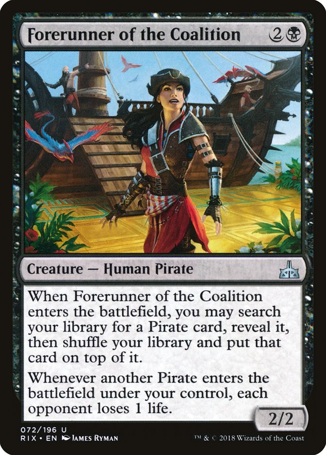 Forerunner of the Coalition - Rivals of Ixalan (RIX)