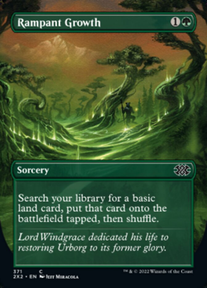 Rampant Growth - [Borderless] Double Masters 2022 (2X2)