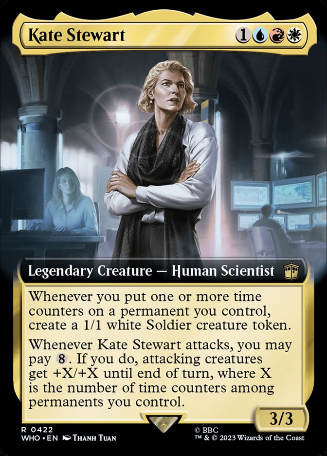 Kate Stewart - [Foil, Extended Art] Doctor Who (WHO)