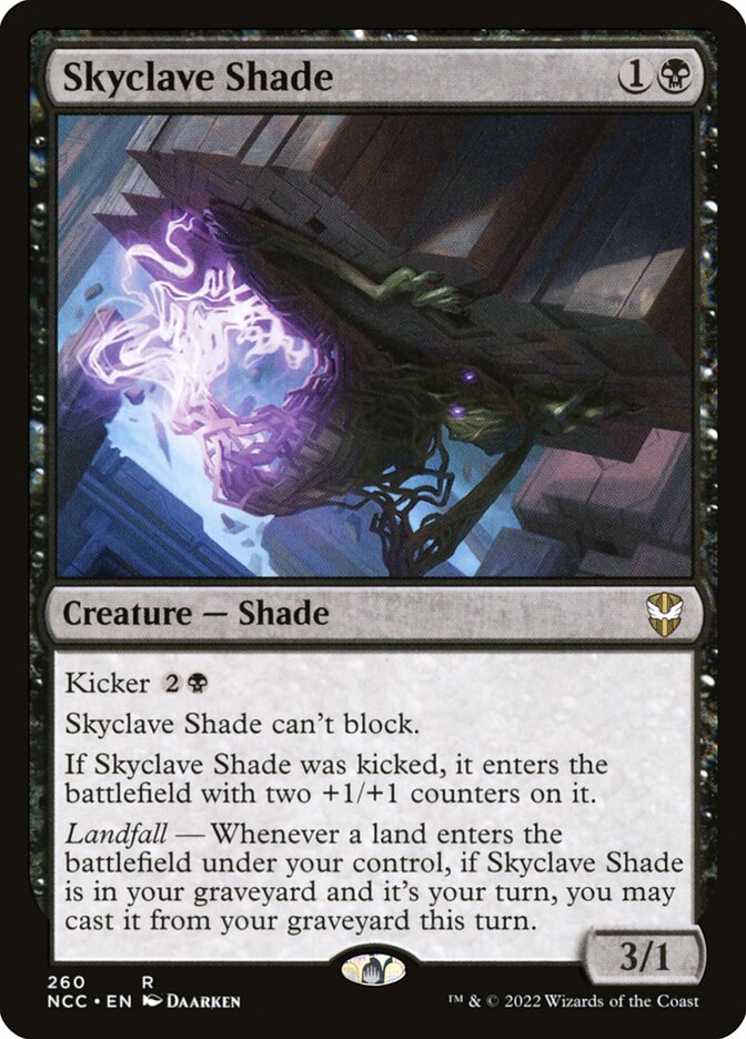 Skyclave Shade - [Foil] New Capenna Commander (NCC)