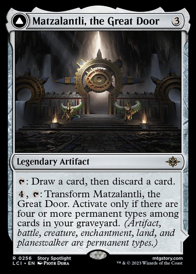 Matzalantli, the Great Door // The Core - [Foil] The Lost Caverns of Ixalan (LCI)