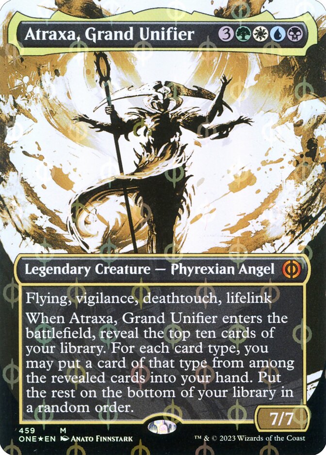 Atraxa, Grand Unifier - [Step and Compleat Foil, Showcase] Phyrexia: All Will Be One (ONE)