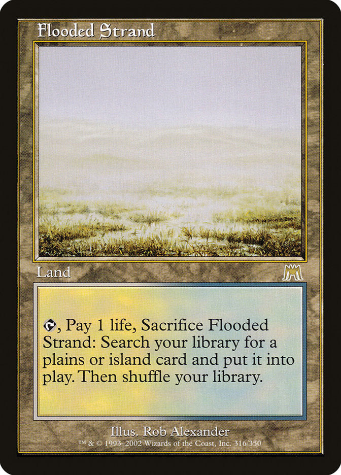 Flooded Strand - [Foil, Retro Frame] Onslaught (ONS)