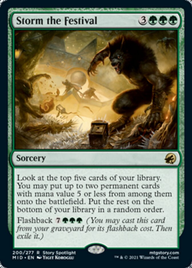 Storm the Festival - Innistrad: Midnight Hunt (MID)