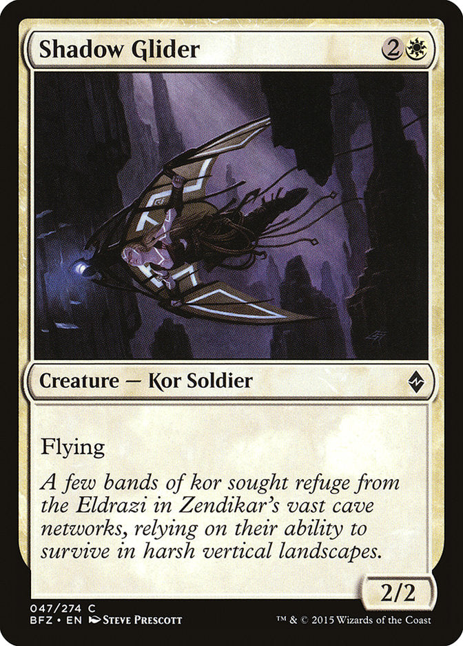 Shadow Glider - [Foil] Battle for Zendikar (BFZ)