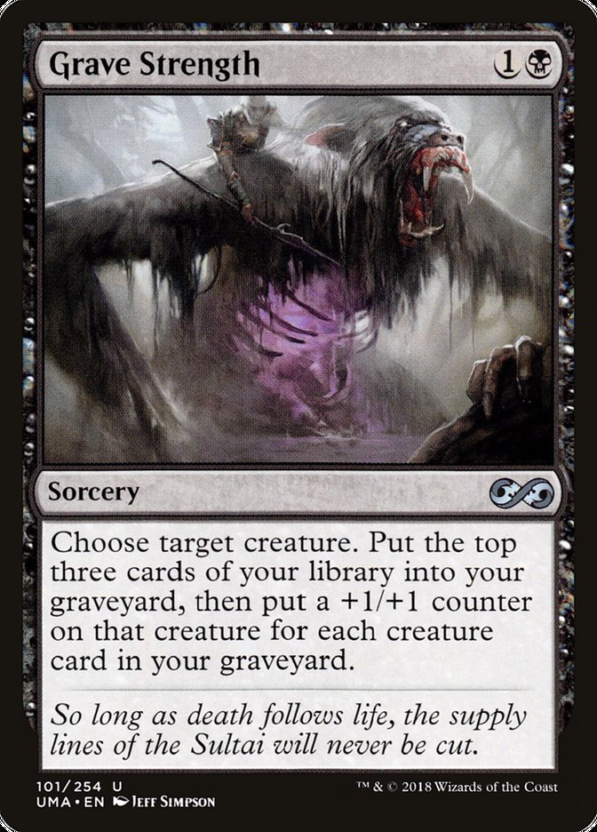 Grave Strength - [Foil] Ultimate Masters (UMA)