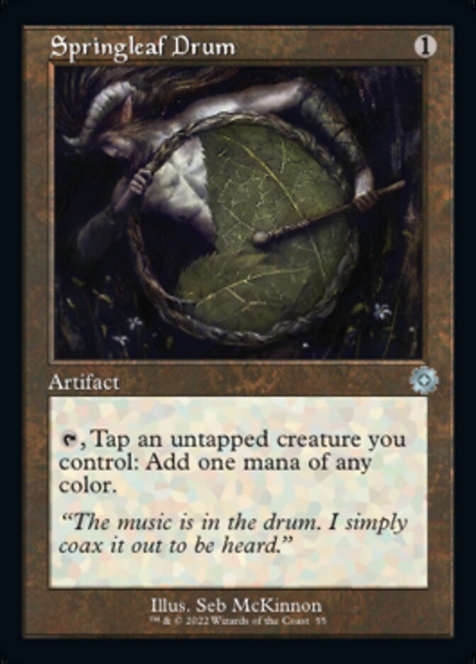 Springleaf Drum - [Foil] The Brothers' War Retro Artifacts (BRR)