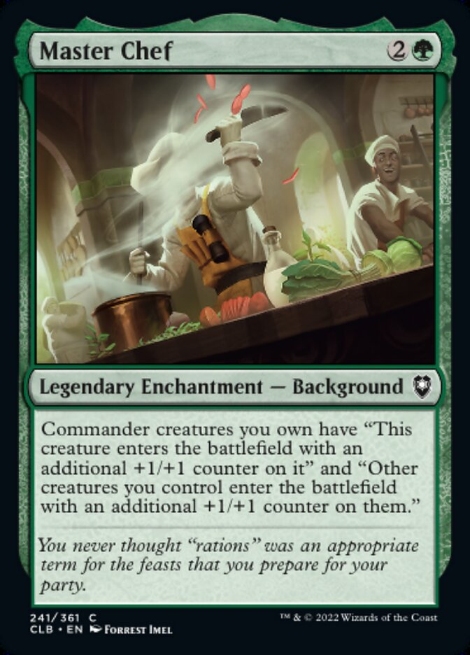 Master Chef - [Foil] Commander Legends: Battle for Baldur's Gate (CLB)