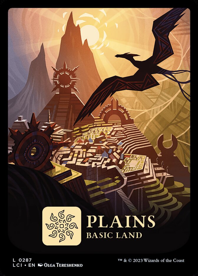 Plains (287) - [Full Art] The Lost Caverns of Ixalan (LCI)