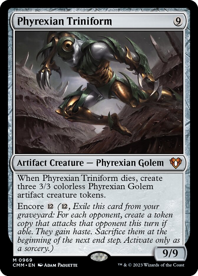 Phyrexian Triniform - [Foil] Commander Masters (CMM)