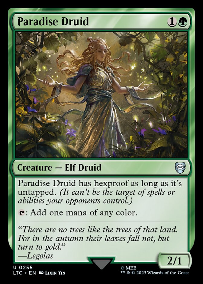 Paradise Druid - Tales of Middle-earth Commander (LTC)