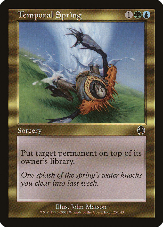 Temporal Spring - [Foil] Apocalypse (APC)