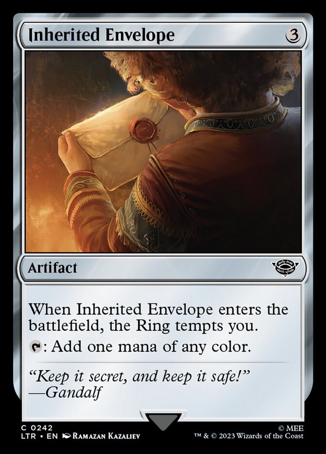 Inherited Envelope - [Foil] The Lord of the Rings: Tales of Middle-earth (LTR)