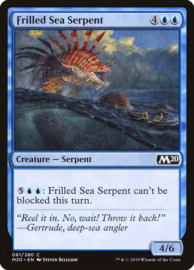 Frilled Sea Serpent - Core Set 2020 (M20)